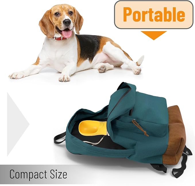Mr. Pen- Portable Dog Water Bottle, 19 oz, Large | Leak Proof Puppy Water Dispenser with Drinking Feeder for Pets, Outdoor Walking, Hiking, Travel, Not Dishwasher Safe