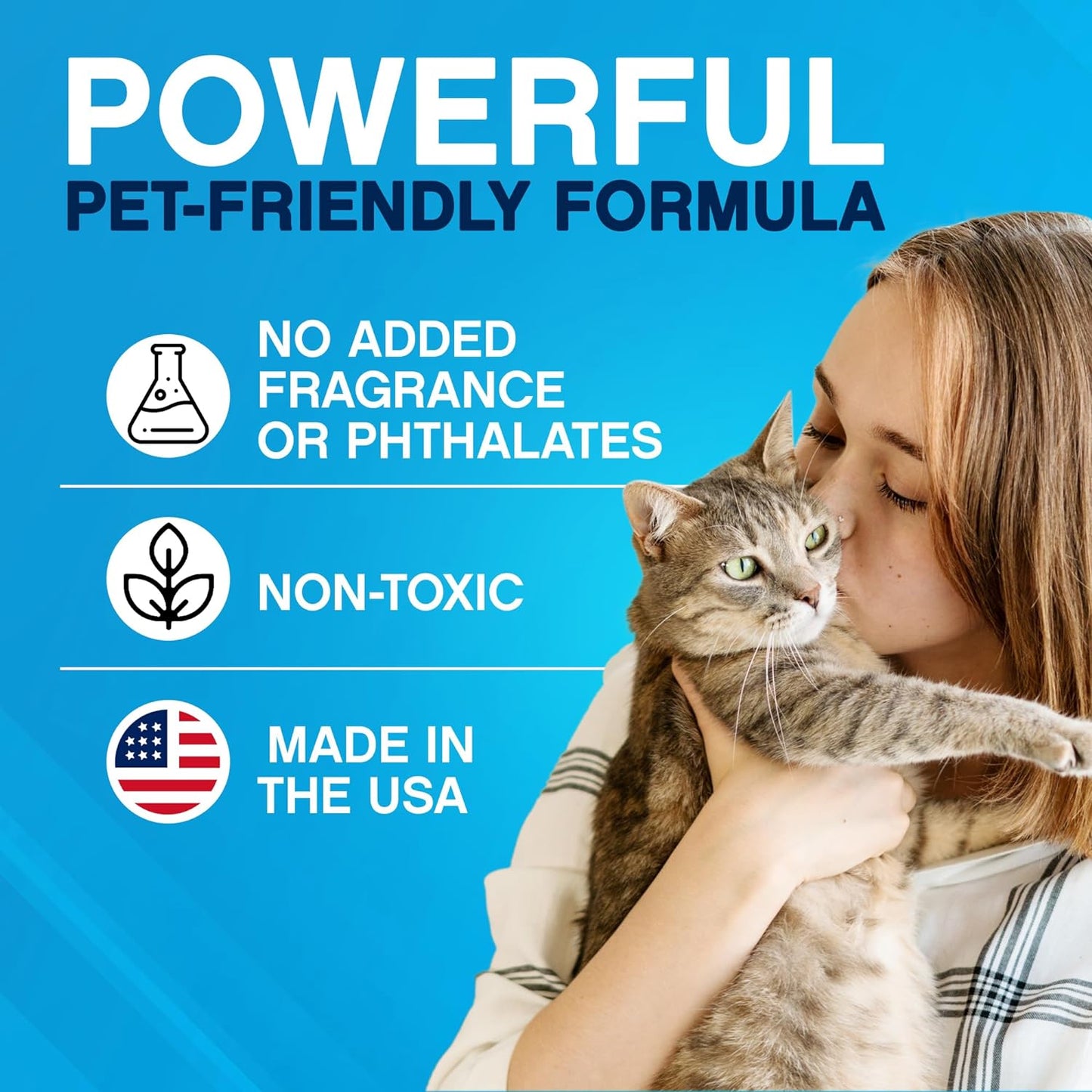 NonScents Cat Box Deodorizer - Odor Eliminator - Reduces Scooping, Extends Litter Lifespan - Fragrance-Free, Fresh Scent - 2-Pack
