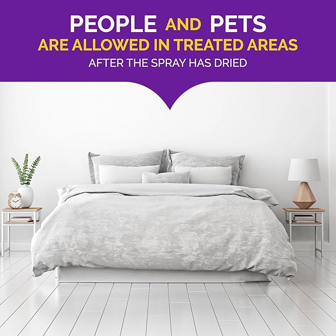 Hot Shot Bed Bug Killer With Egg Kill, Ready-To-Use, 32 Ounces, Treatment For Bed Bugs, Pack of 12