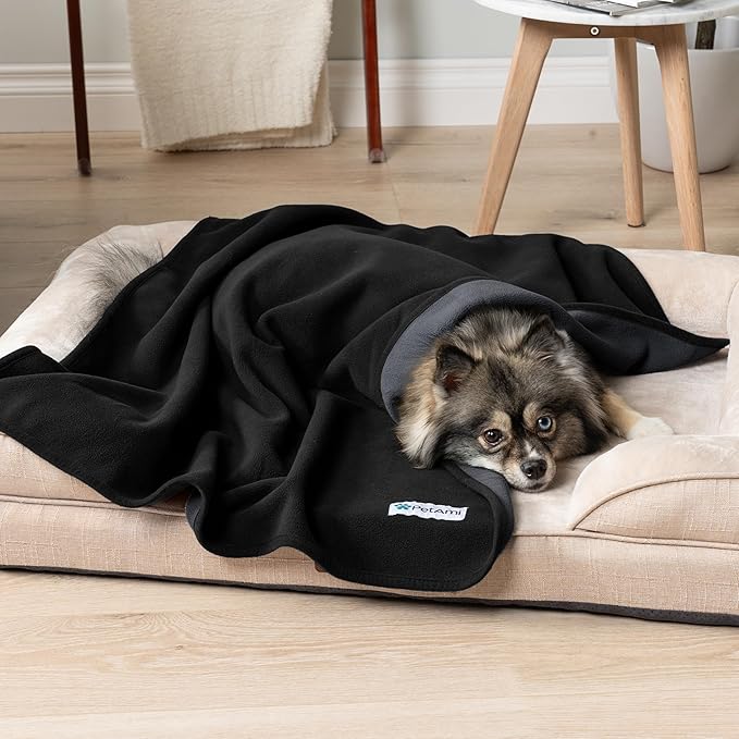 PetAmi Waterproof Pet Blanket Dog Bed Couch Cover for Furniture, Reversible Washable Soft Fleece