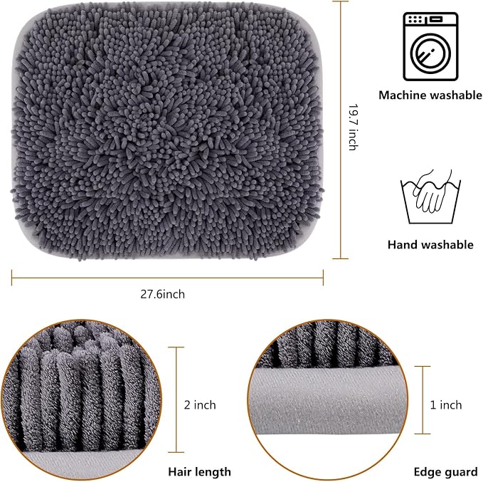 Rundik Snuffle Mat for Dogs, 20'' x 28'' Dog Sniffing Interactive Feeding Game Boredom, Puzzle Toys Encourages Natural Foraging Skills and Stress Relief Small/Medium/Large Dogs(20'' x 28'')