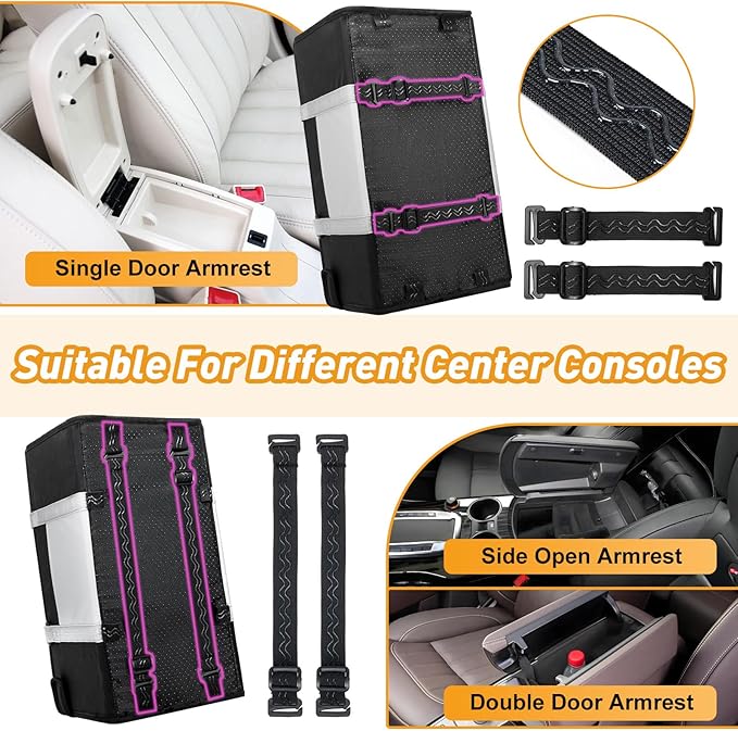 Portable Dog Car Seat for Small Dogs, Puppy Car Seat, Black | Booster Seat With Safety Leash & Adjustable Straps Keeps Small Dogs Secure. Removable Washable Cushion. Fits Most Cars.