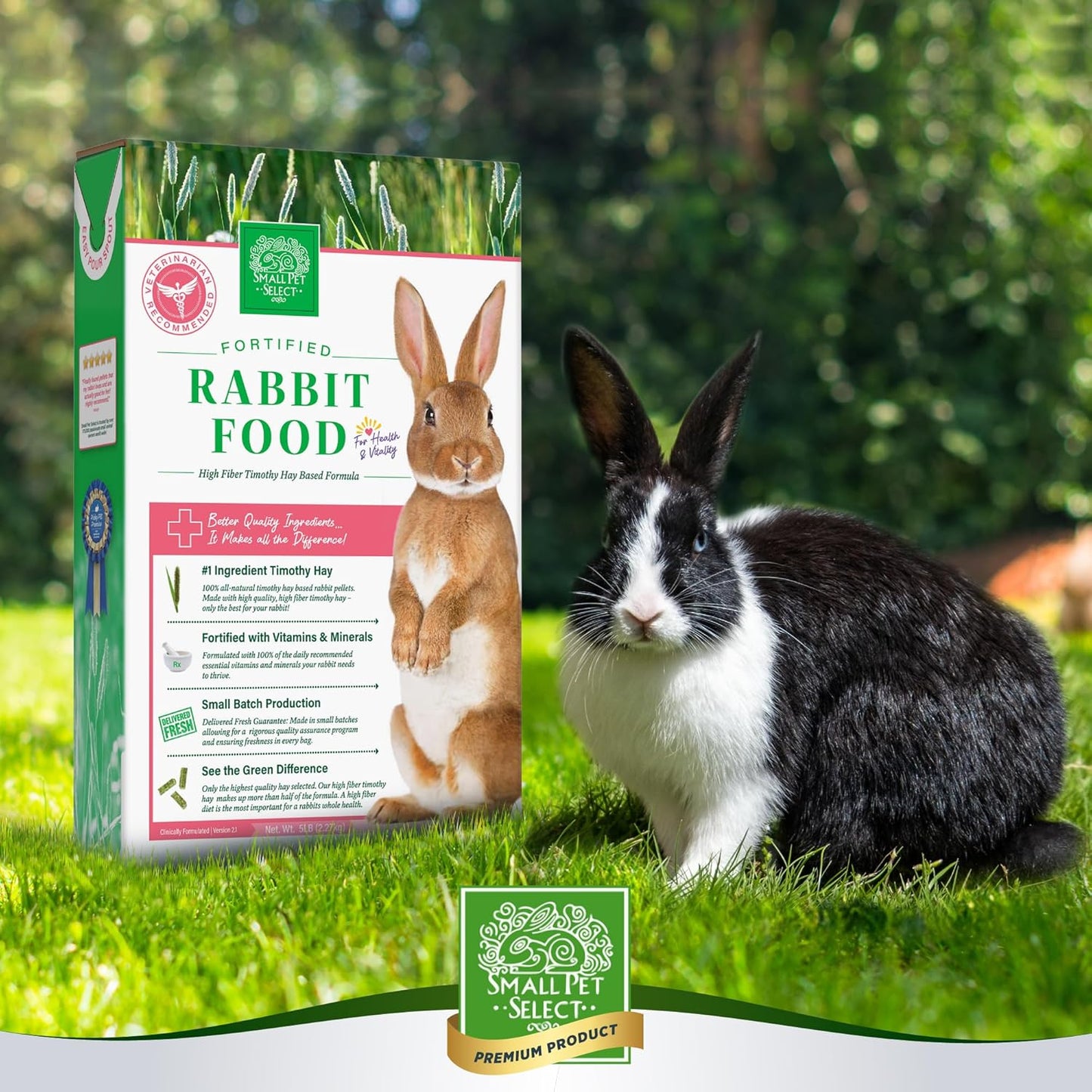 Small Pet Select Rabbit Food Pellets, 40 Lb.