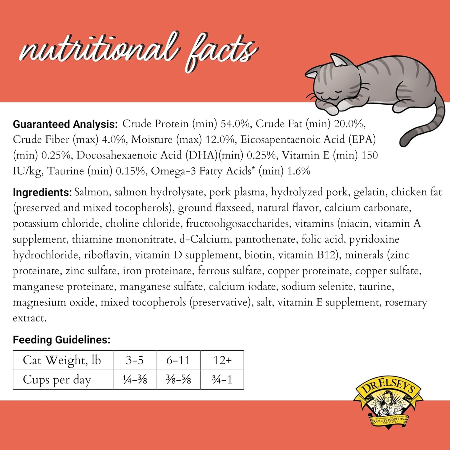 Dr. Elsey'S Cleanprotein Salmon Formula Dry Cat Food, 2 Pound (Pack of 1)
