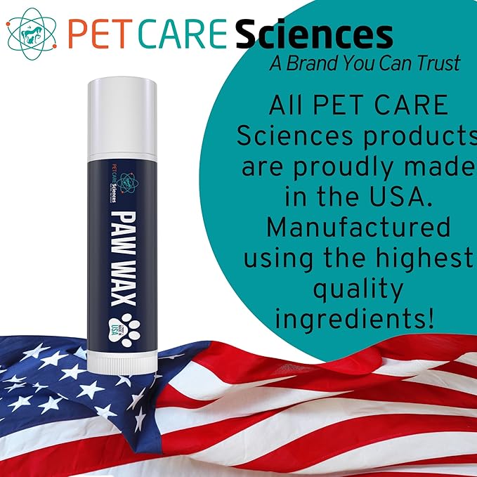 Paw Wax 3 Sticks - Paw Soother for Dogs - Paw Pad Moisturizer - Dog Paw Cream - Cat Paw Balm or Snout Soother for Dogs