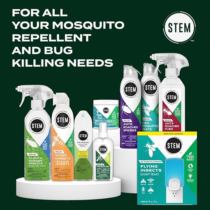 STEM for Mosquitoes: Mosquito Repellent Spray with Botanical Extracts; 4 fl. oz. (Pack of 3)
