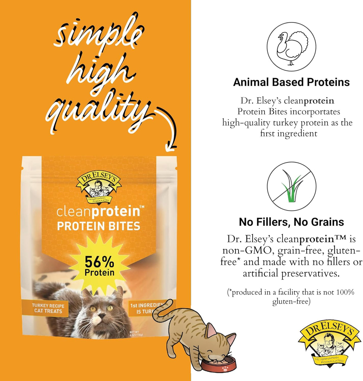 Dr. Elsey's cleanprotein Protein Bites Turkey 12 oz.