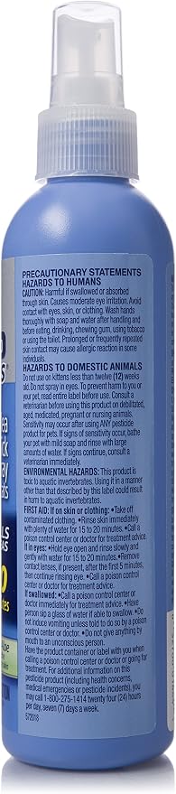 Hartz UltraGuard Plus Cat Flea & Tick Spray, 8 oz (Pack of 2)