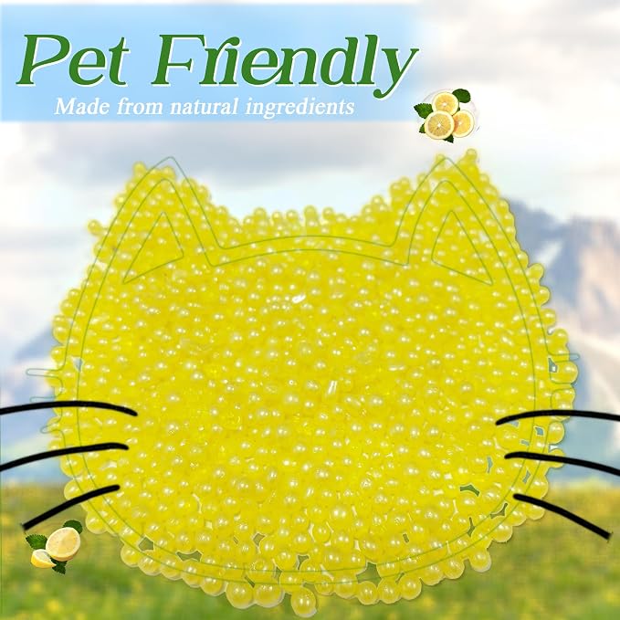 PurifyLogix 12 PCS Odor Remover Deodorant Refills for Whisker OdorTrap Pod | Cat Toilet Odor Eliminates for Litter-Robot and Traditional Litter Boxes (4* Jasmine + 4* Rose + 4* Lemon)