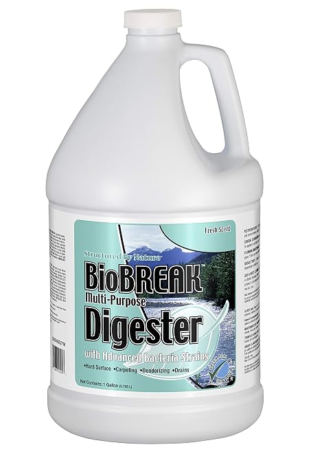 Bio-Break Multi-Purpose Odor Eliminator with Bacteria Strains and Enzymes by Nilodor, 1 gallon (128SBN BBZYM)