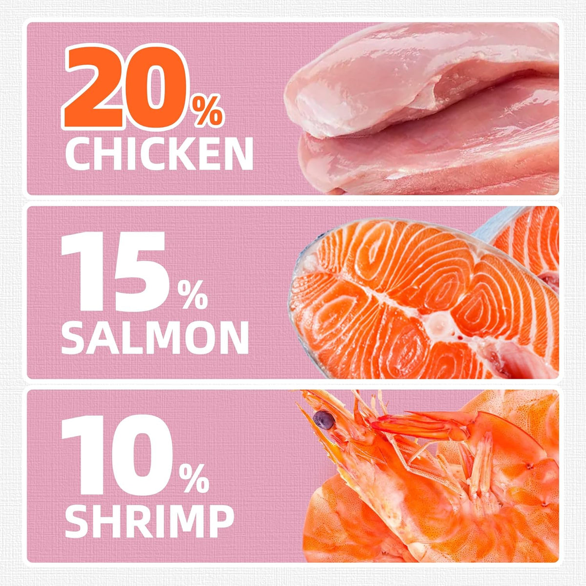 Just Try 16 OZ Shrimp Cat Treats - Grain Free, Crunchy Cat Snacks with Real Shrimp & Krill Oil for Cats, Omega-3 for Skin & Coat, Training Treats