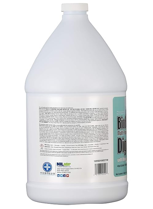 Bio-Break Multi-Purpose Odor Eliminator with Bacteria Strains and Enzymes by Nilodor, 1 gallon (128SBN BBZYM)