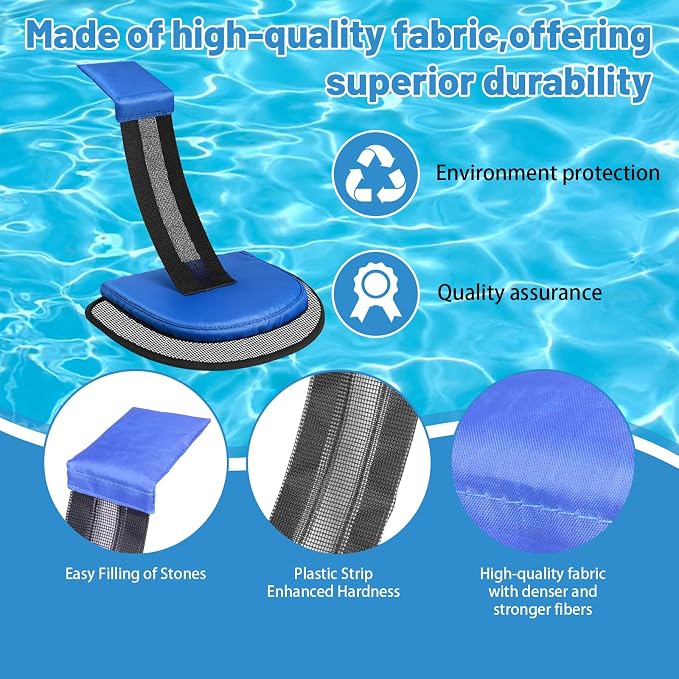 2 Pack Animal Saving Escape Ramp for Pools and Spas | Frog and Animals Saver for the Pool, Critter Escape Device for Small Animals Entering the Pool, Floating Ramp Rescues