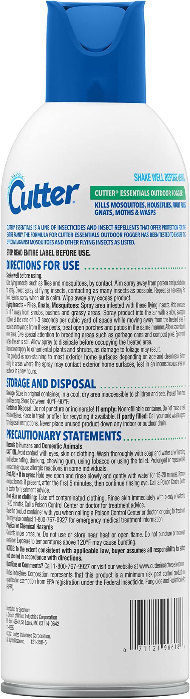 Cutter Insect Repellent, pack of 12, Brown