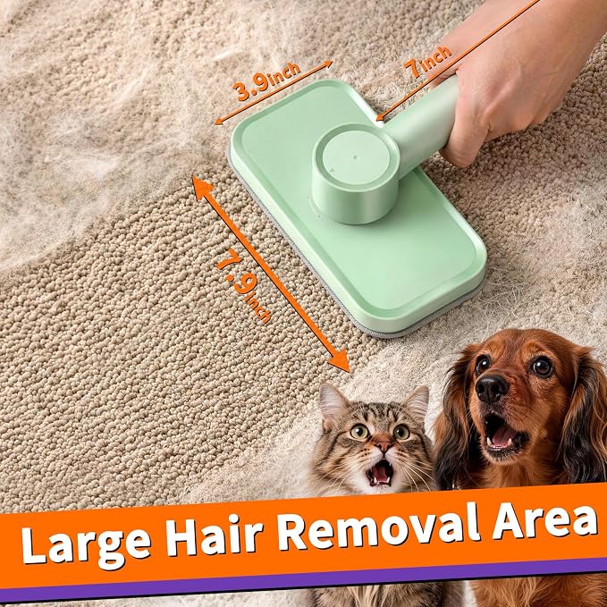 Pet Hair Remover – Reusable Lint Remover for Dog and Cat Hair Electrostatic Lint Brush Magic Pet Hair Removal Tool for Clothes, Couch, Carpet, Car, Rugs, Bedding, Fabric Furniture