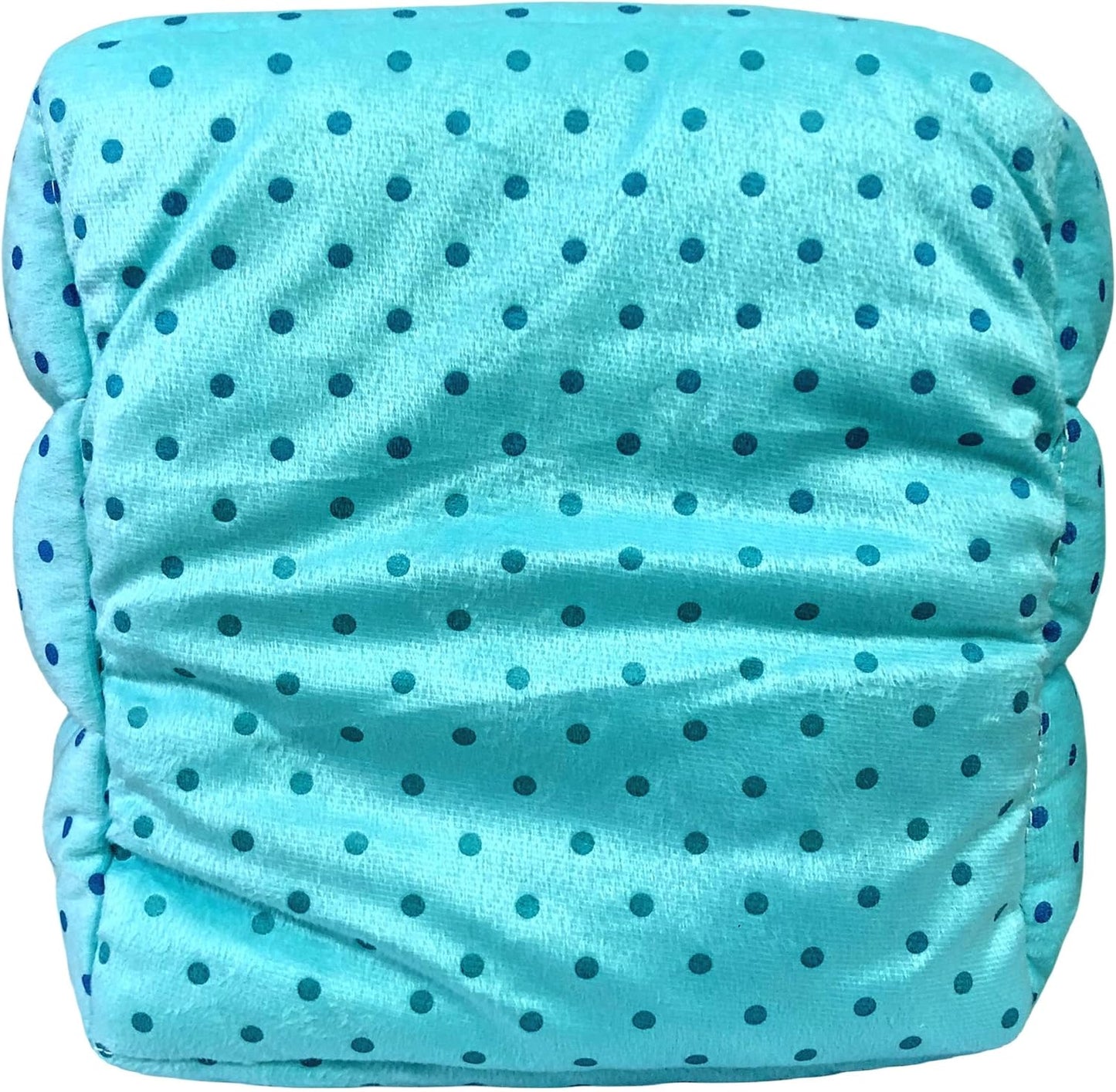WOWOWMEOW Guinea-Pigs Bed,Hamster Bed,Small Animals Warm Hanging Cage Cave Bed (L, Dot- Blue)
