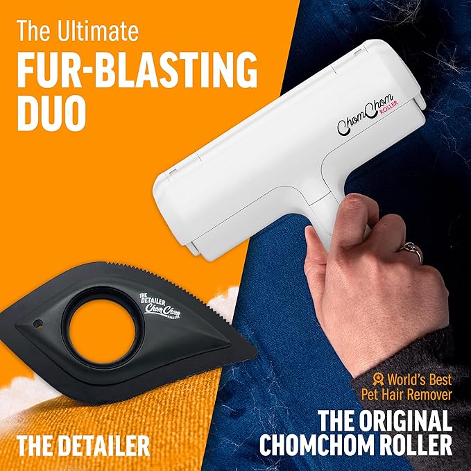 ChomChom Roller and Detailer, White
