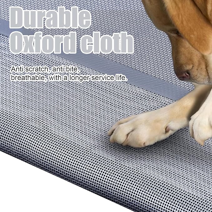 34.3'' Outdoor Elevated Dog Bed with Canopy, Cooling Raised Dogs Bed(Small) | Outdoor Dog Bed with Canopy Medium Large Size Dogs with Ice Pack, Dog Cooling Beds, Outdoor Pet Hammock Beds, Outside Pet Bed