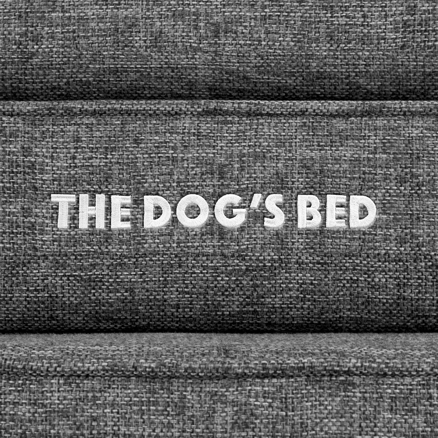 The Dog’s Bed Orthopedic Headrest Dog Bed XXXL Grey Linen 64x44, Memory Foam, Pain Relief for Arthritis, Hip & Elbow Dysplasia, Post Surgery, Lameness, Veterinary Approved, Waterproof Washable Cover