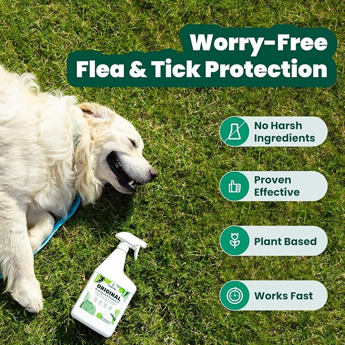 Cedarcide Original Bug Spray | Repel & Kill Fleas, Ticks, Mosquitoes, Mites, Ants & Chiggers | For use on People, Pets & Home | Natural Cedar Oil | Eco-Friendly | 8 Oz