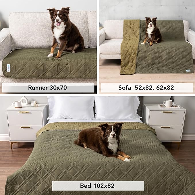 PetAmi Waterproof Dog Blanket Furniture Cover Protector
