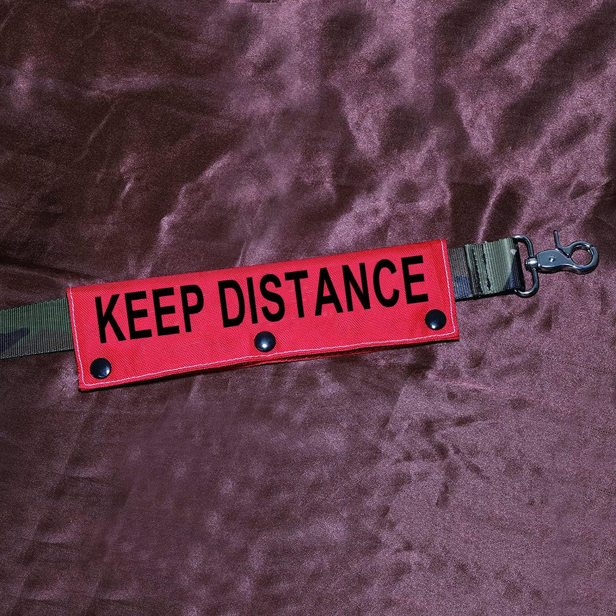 Funny Dog Leash Sleeve Keep Distance Dog Leash Wrap Sleeve Pet Birthday Gift (Keep Distance-Sleeve)