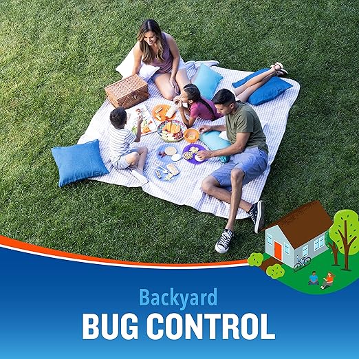 Cutter Backyard Bug Control Spray Concentrate (3 Pack), Kills Mosquitoes, Fleas & Listed Ants, 32 fl Ounce